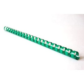 Bind2Go Green Plastic Comb 21 Rings A4 25x (6mm)