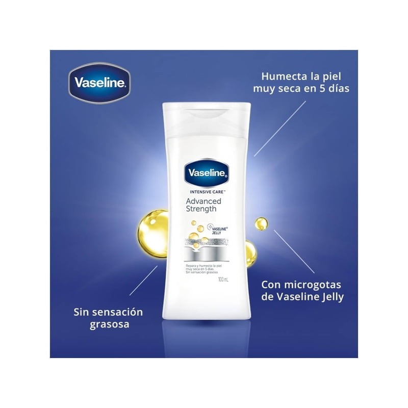 Body Lotion 100ml Vaseline Vaseline Advance Strength