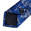 DiBanGu Conjunto de pañuelo y gemelos de seda para hombre