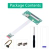 M.2 NGFF Key to PCIe 8X Extension Cable 2.5Gpbs Easy
