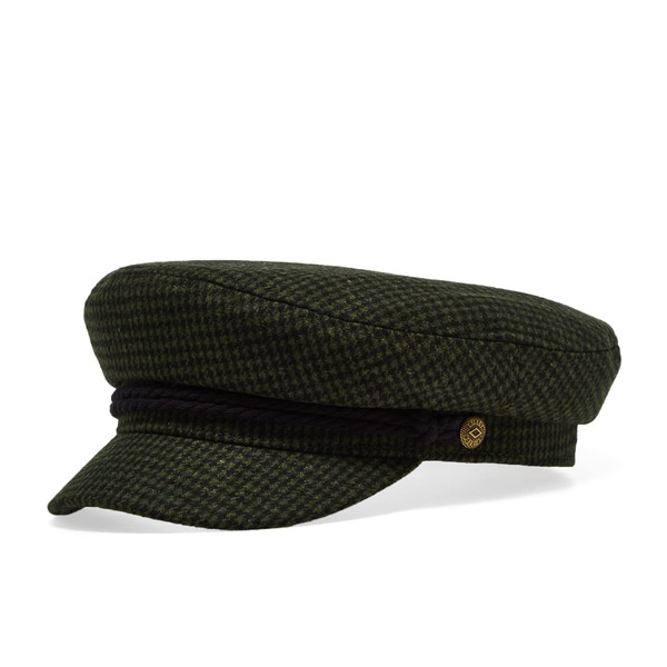 Brixton Fiddler Twotone Pepita Elbsegler Elbsegler Hat Peaked Cap Baker
