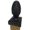 3.5" x 3.5" Heavy Duty Aluminum Pineapple Post Cap for