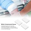 Dilwe Compression Curve Gauze Block, Pack of 3 White Compressed