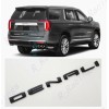 GMC 1pc Gloss Black Rear DENALI Emblems Letters Fit 2021-2023