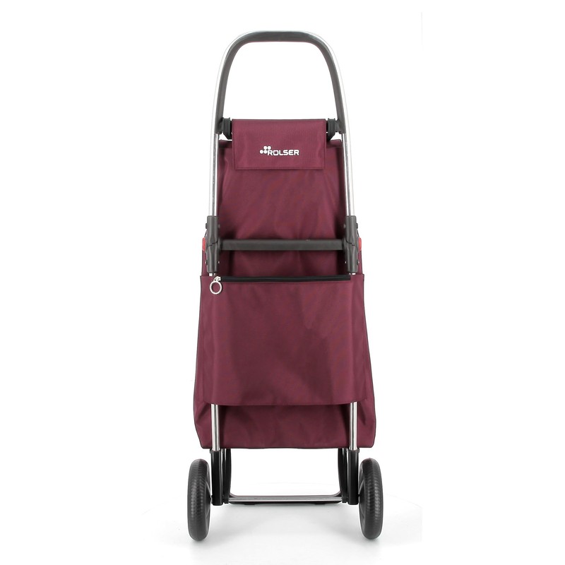 Rolser I-Max Urban 2 Wheel Foldable Shopping Trolley - Bordeaux