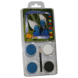 Eulenspiegel 204399 - Make-Up Set for Approx. 40 Masks, Make-Up Colours, Carnival, Theme Party