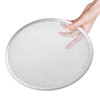 4 Pack Seamless Round Pizza Screen, 2 Pcs 12 inch