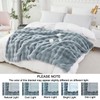 YOU SA Super Soft Fuzzy Faux Rabbit Fur Throw Blanket