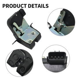 Aynaxcol Tailgate Latch Lock Assembly 81230-2V000 Trunk Latch Lock Actuator Replacement for Hyundai Veloster 2012-2017 Rear Trunk Tailgate Lock Actuator