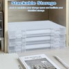 Marte Vanci A4 Storage Box Plastic Box with Lid Portable