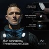 Pink ArcticFit LED Running Vest - Adjustable Unisex Reflective Vest