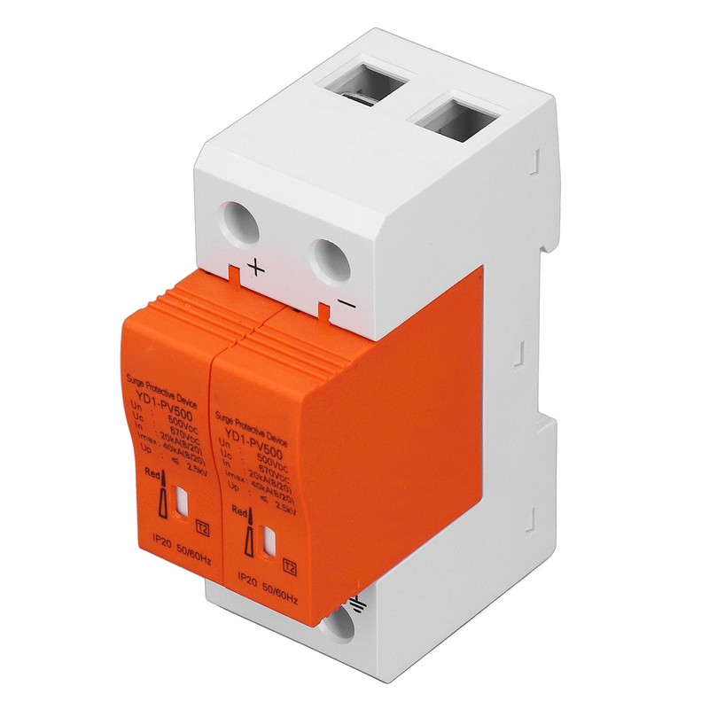 DC Surge Protector Visual Alarm Window Modular Design Protective Arrester