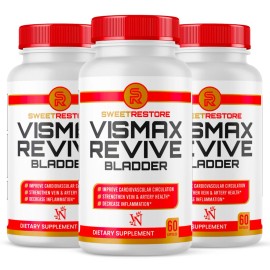 VismaxReviveBladder by VERVERINA NATURAL Vismax Revive Bladder, Vismaxrevive Bladder Support Dietary Supplement (180CT)