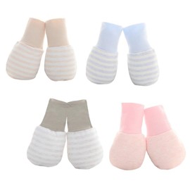 Healeved 4 Pair Baby Mitten Gloves Winter Warm Mittens Newborn for Boys and Girls Infants