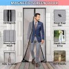MUCH Magnetic Screen Door Hands Free Mesh Partition Curtain Keeps