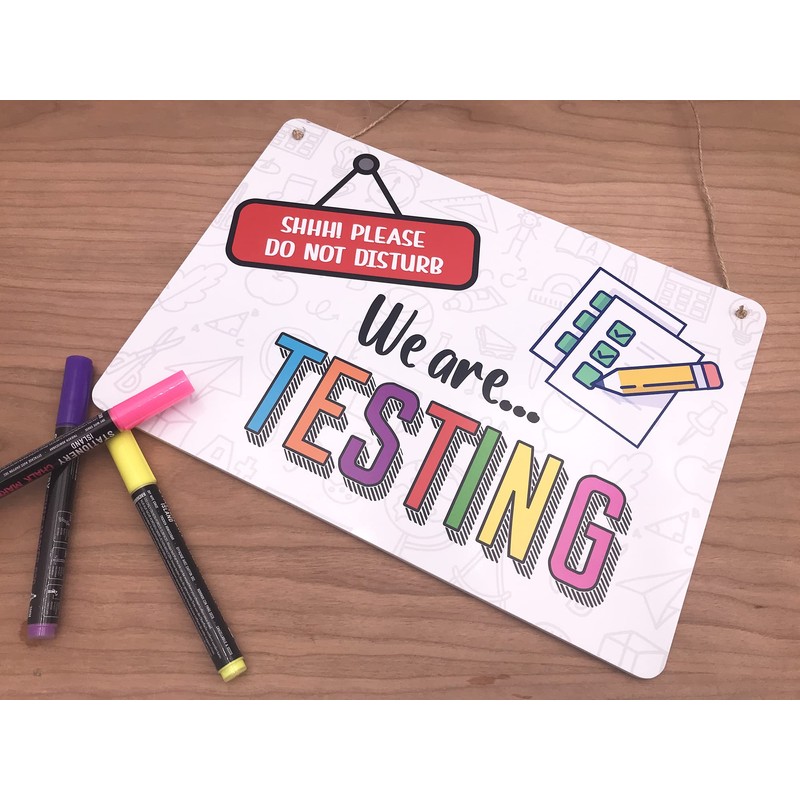 We Are Testing, Test In Progress, Please Do Not Disturb