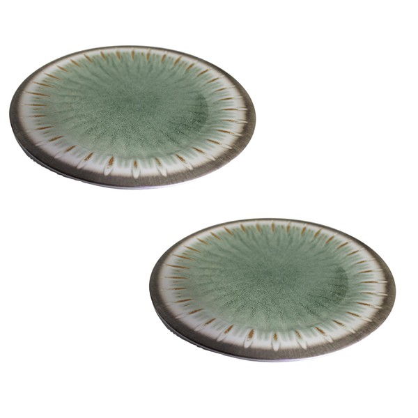 Dependable Industries inc. Essentials 10.5" Melamine Hummus & Guacamole Serving