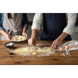 Marcato Classic Ravioli Maker Stamp, Made in Italy, Square, Single, Matte