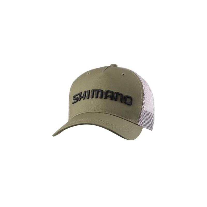 Shimano CA-061Y Standard Mesh Cap, Khaki, L