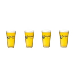Pacifico Cerveza Mexican Beer Pint Glass | Set of 4 Glasses