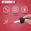 Vitaminas B NSN en Gotas Sabor Hibisco Complejo B6 B2