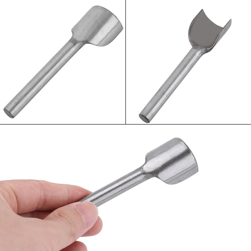 6ps Half -Round Punch Cutter, Hole Punches Belt Wallet End