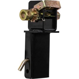 Buyers Products 5482105 Stake Pocket Lashing Winch, Easy Tension Control, Fits with Common Flush and Outside Stake Body Pockets, Black Powder Coated Corrosion-Resistant Steel