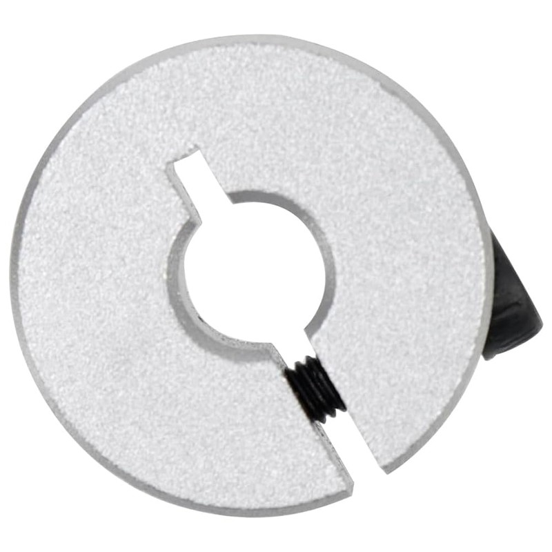 4 Pcs 1/4inch Single Split Clamp-on Shaft Collars Aluminum Clamping