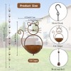 giole 10.53ft Rain Chain for Outside, Rain Chain with 10