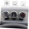 SUPVOX Car Clock Luminous Mechanical Hygrometer Steel Pointer Easy Install