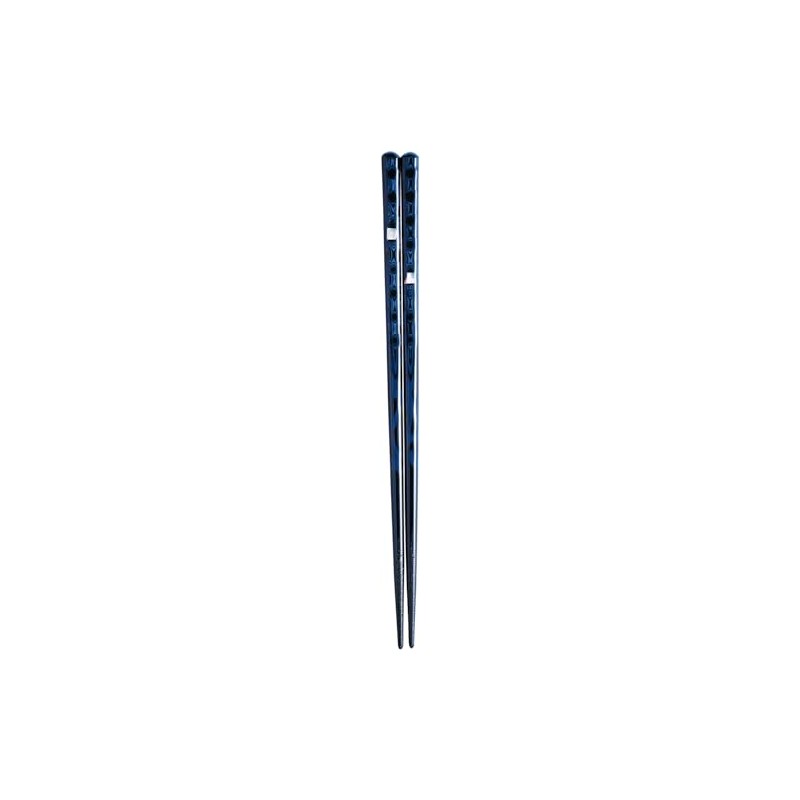 Kawai 117553 Mother of Pearl Senshin Chopsticks Navy 9.1 inches