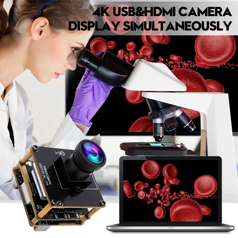 ELP HDMI USB Camera 4K Simultaneous Output Streaming Web H.265