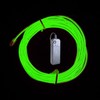 AoDowKate El Wire, electroluminiscencia de flash de neón verde de