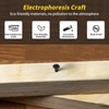 Wood Screws 1 Inch, 130 PCS FIXLINK Premium Flat Head