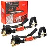 SHOCKSTRAP Ratchet Strap, 9’ x 2” Shock Absorbing Heavy Duty