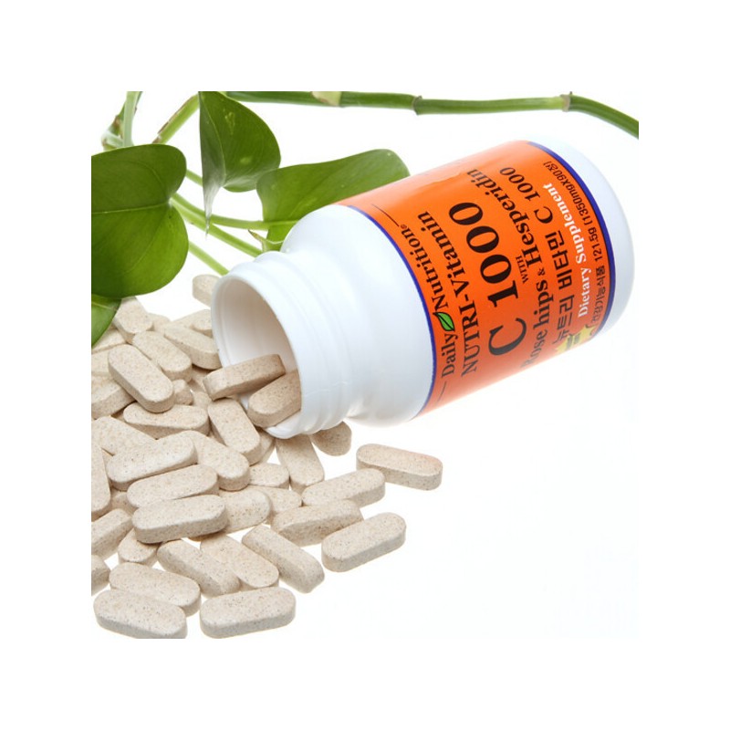 Daily Nutrition Nutri Vitamin C 1000 Rosehip Hesperidin Nutrient 90