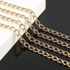 KYUNHOO 32.8FT Light Gold Jewelry Chain Roll with Spool 9mm