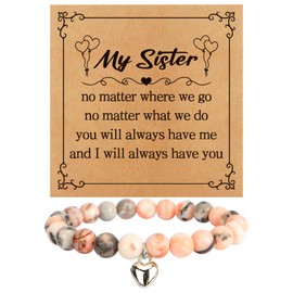 Sister Gifts,Sister Christmas Gifts,Sister Gifts from Sister,Gifts for Sisters Adults,Presents for Sister,Sister Birthday Gifts,Sister Gifts from Brother,Bracelet Gift for Sister,Big Sister Gifts