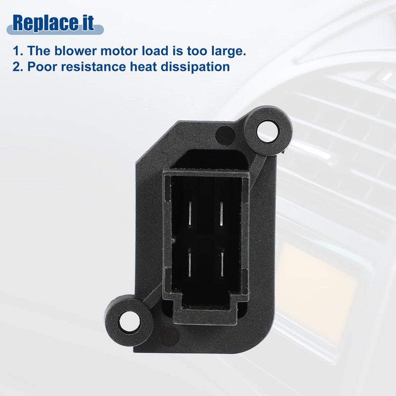 X AUTOHAUX Blower Motor Resistor Replacement Fit for Ford Transit