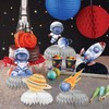 9 Pcs Space Centerpieces for Tables Space Birthday Decorations Space