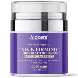 Alozera Neck Firming & Retinol Cream Duo - Lift, Tighten & Smooth Skin