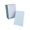 WiFi Smart Wall Light Switch, Glass Panel, Multi-Control (3 Way),