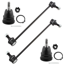 MYSMOT K500082 K7258 Front Stabilizer Sway Bar Links Lower Ball Joints for Chrysler Town & Country 2008-2016 Dodge Grand Caravan 2008-2018 Ram C/V 2012-2015 Volkswagen Routan 2009-2014, Pack of 4