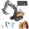 Ezweiji Remote Controlled Excavator, 11 Channel Remote Controlled Excavator Construction