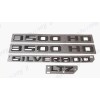 GM Auto Gloss Black Doors 3500HD Tailgate Silverado LTZ Emblems