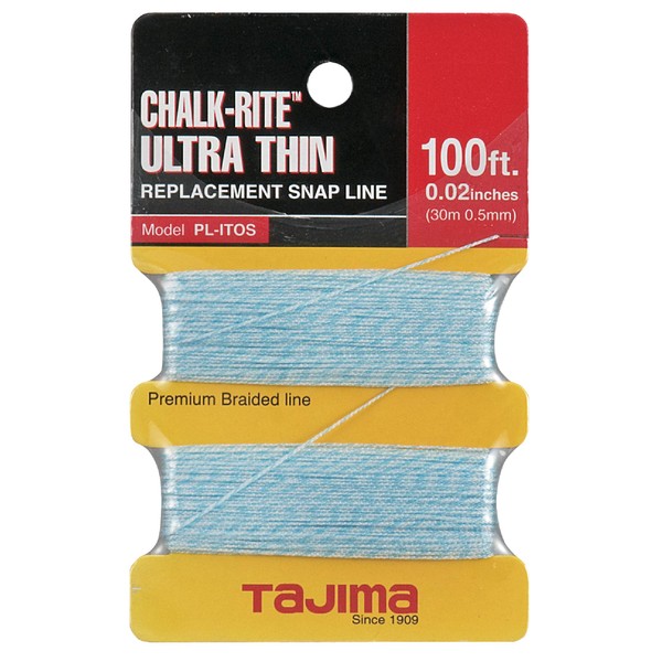 Tajima Replacement Line For Chalk Rite Chalk Line 0.5 Mm X 30 M, Taj 54340