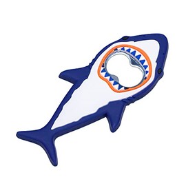 A-ITEM Shark Bottle Opener, Blue, Bottle, Magnet, Fridge, Funny, Cute, Animal, Opener, Drinking Party, Outdoor, Home Drinking
