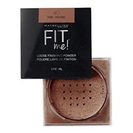Maybelline New York Fit Me Polvo De Acabado Suelto, Oscuro