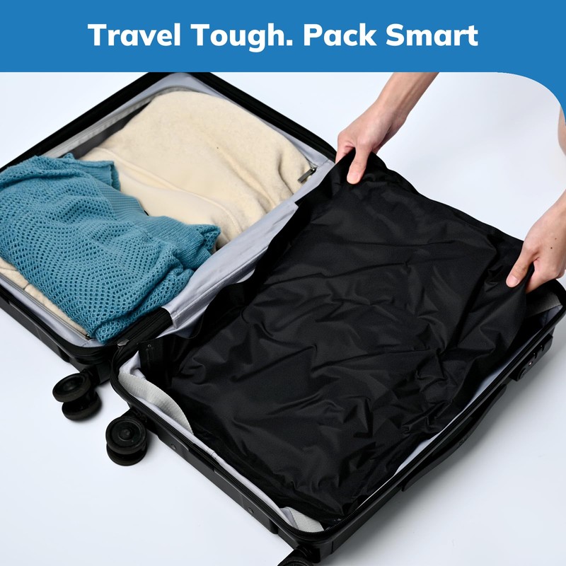 Umimile Vacuum Storage Bags for Travel, 2PC Reusable Compression Bags