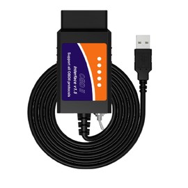 OBDMONSTER ELM327 OBD2 USB Adapter for Windows, ELMconfig Scanner with MS CAN/HS CAN Switch for Scan F150 F250 Car and Light Truck Check Engine Light, Diagnosis on Windows with V1.5 Chip